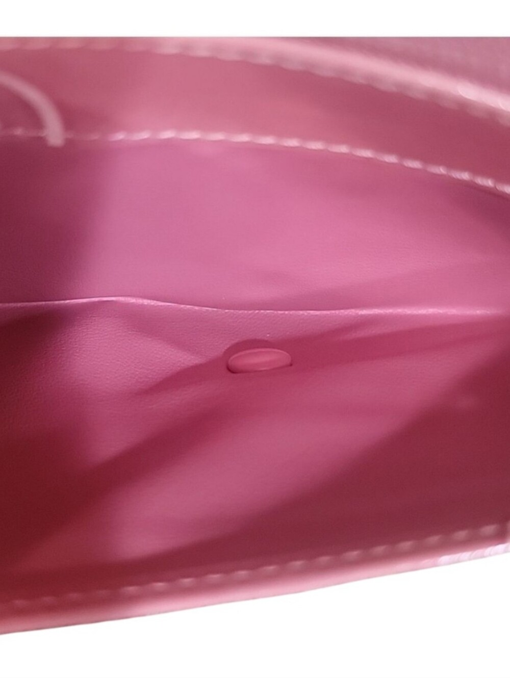 Cartier Pink Patent Leather Happy Birthday Continental Wallet Authentic - Picture 12 of 13